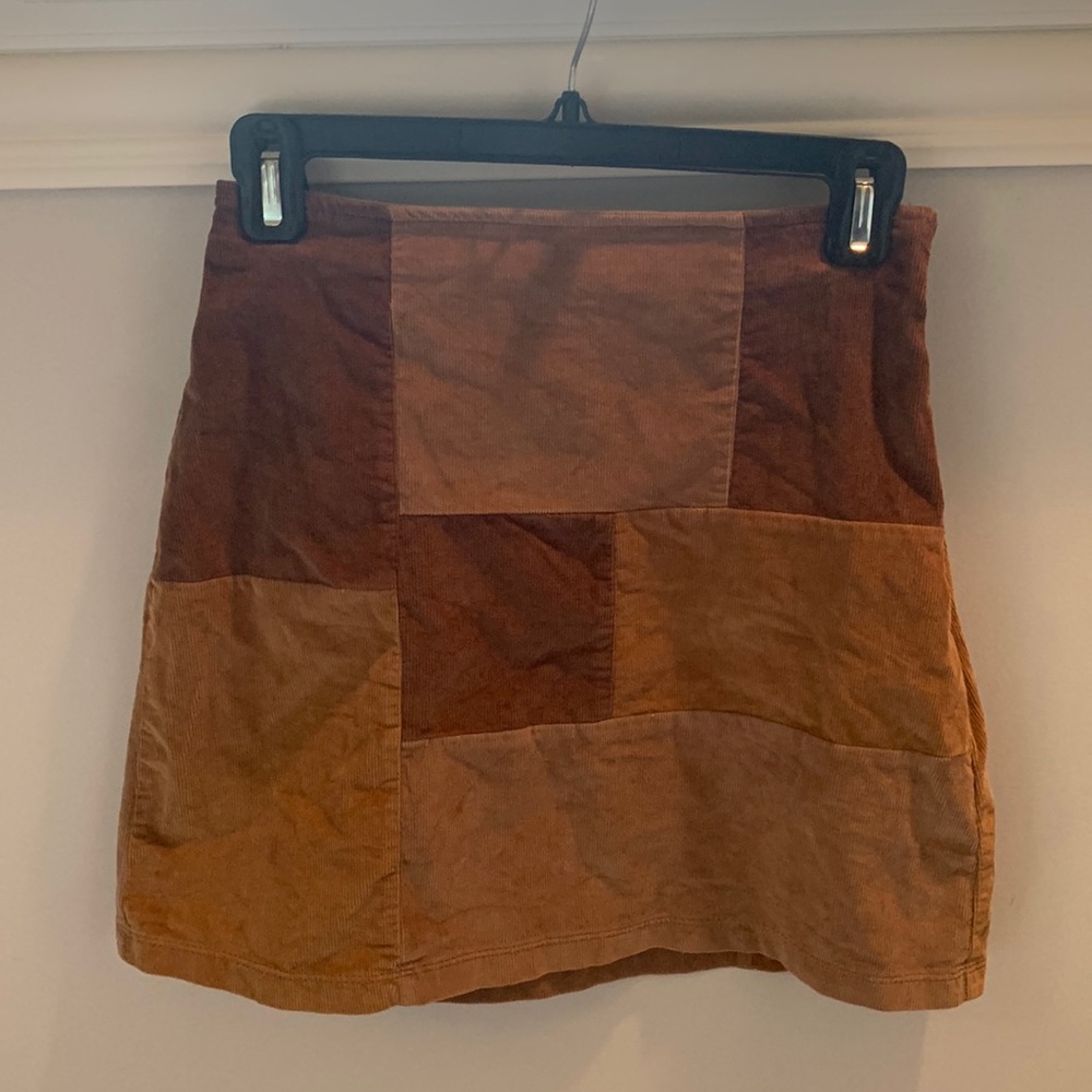 Hollister corduroy skirt